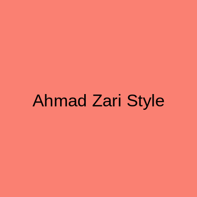 Ahmad Zari Style Gulberg 3 Lahore