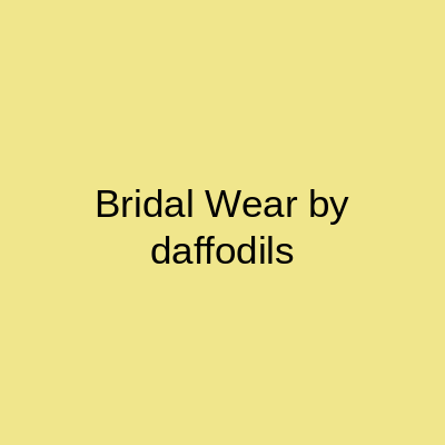 Bridal Wear by Daffodils Tariq Road Karachi