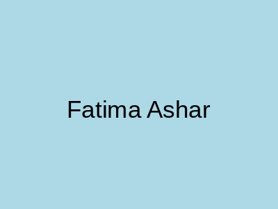 Fatima Ashar Bridals DHA Ph 2 Lahore