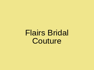Flairs Bridal Couture Liberty Market Lahore