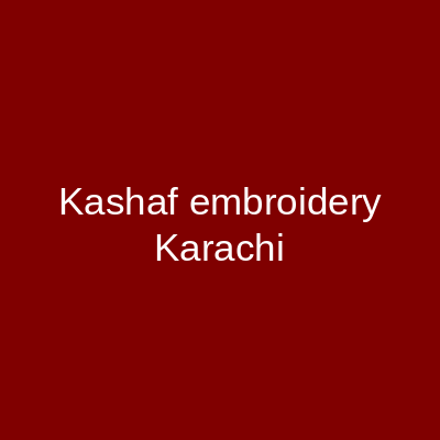 Kashaf Embroidery Jama Cloth Market Karachi