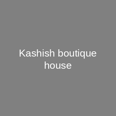 Kashish Boutique House Ichra Lahore