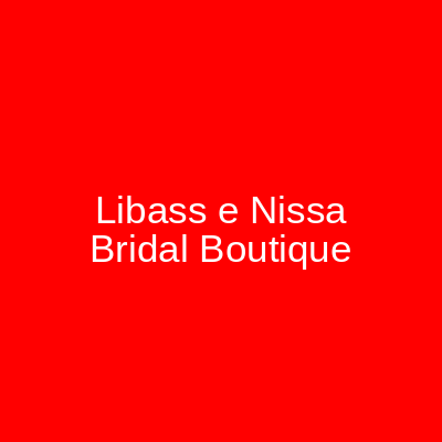 Libass e Nissa Bridal Boutique
