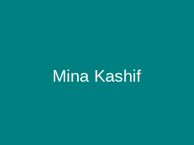 Mina Kashif DHA Ph3 Lahore
