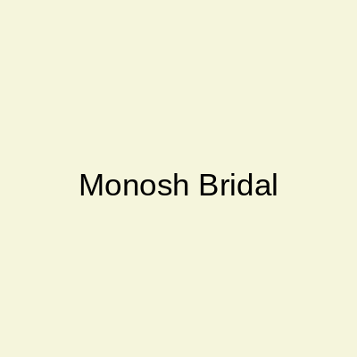 Monosh Bridal KDA Market Karachi