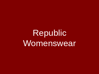 Republic Womenswear Gulberg 3 Lahore