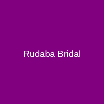 Rudaba Bridal Lavish Mall Karachi