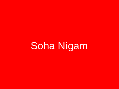 Soha Nigam Bridals Karachi