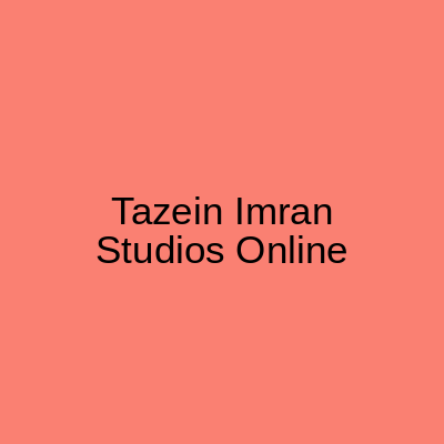 Tazein Imran Studios Online