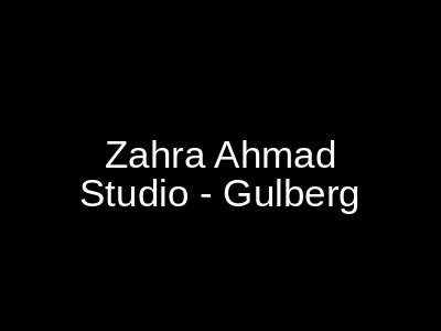 Zahra Ahmad Studio Gulberg II, Lahore
