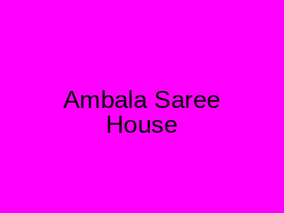 Ambala Saree House Rawalpindi