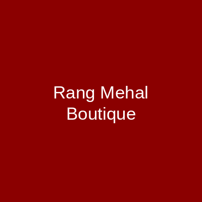 Rang Mehal Boutique Rawalpindi