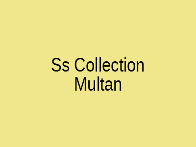 S.S Bridal Collection Multan