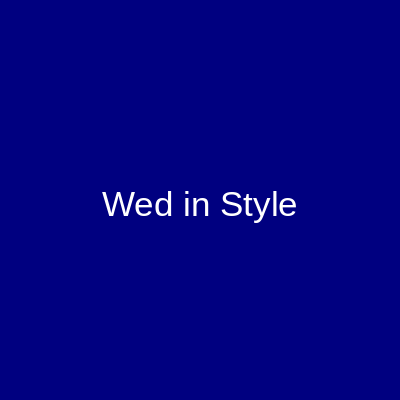 Wed in Style Bridals Islamabad